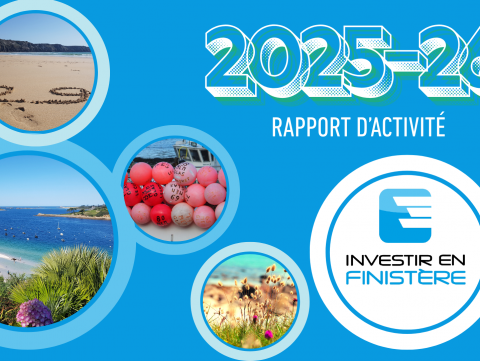 Rapport d'activité Investir en Finistère en vidéo - 2025/26